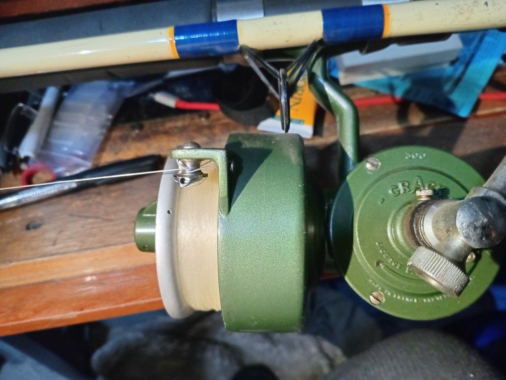 Fishing Rod And Reel From The '70s