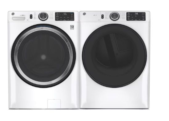 GE 7.8 cu Ft Stackable Vented Electric Dryer (White) ENERGY STAR