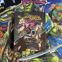 Batman Ninja Steel book Blue Ray Dual Disc