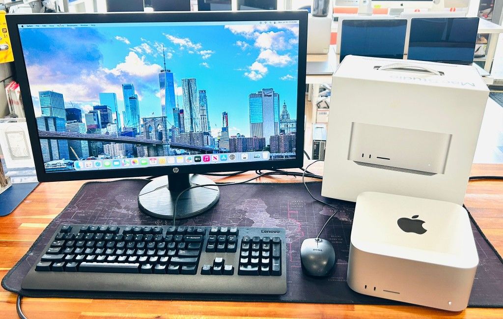 MAC STUDIO APPLE M2 MAX 32GB 500GB SSD With Apple Care Plus till 02/2026 🎵 Production Video Editing