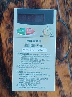 Mitsubishi Inverter FREQROL-E500