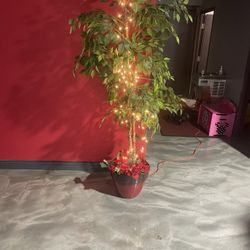 7 feet decoration three with LED light