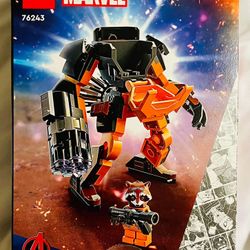 NEW LEGO Marvel Studios' Guardians of The Galaxy Rocket Mech Armor (76243) Building