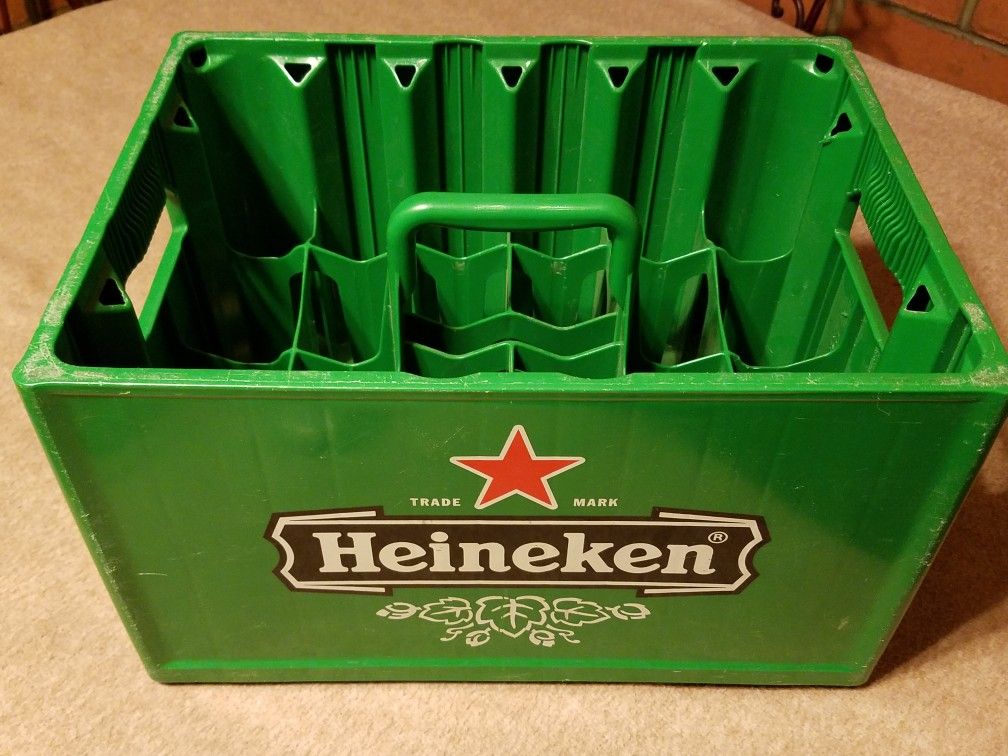 HEINEKEN BEER BOTTLE CRATE for Sale in Tucson, AZ - OfferUp