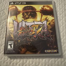 Street Fighter 4 IV Ultra PS3 Rare