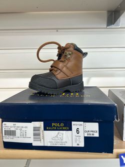 Polo Boots Toddler Size 6