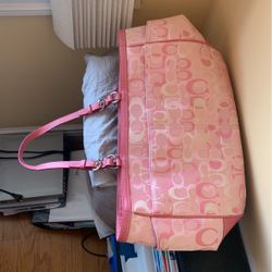 Authentic Coach diaper bag