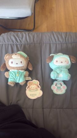 Sanrio pochacco plushies