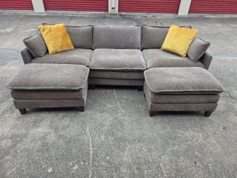 Double chaise couch
