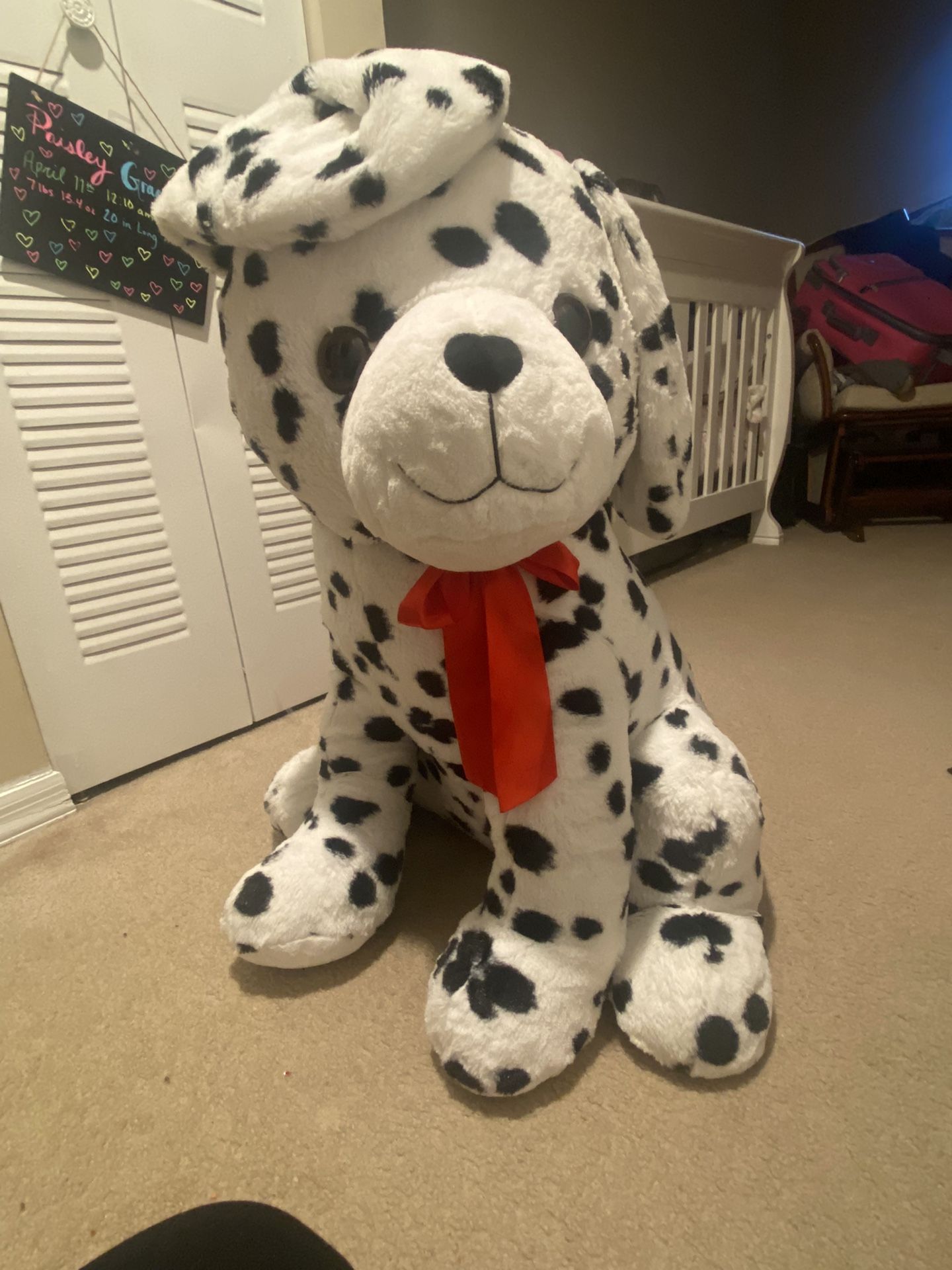 Giant Stuffed Dog
