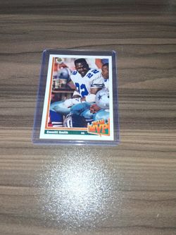 Emmitt Smith Sports Card Collectable 