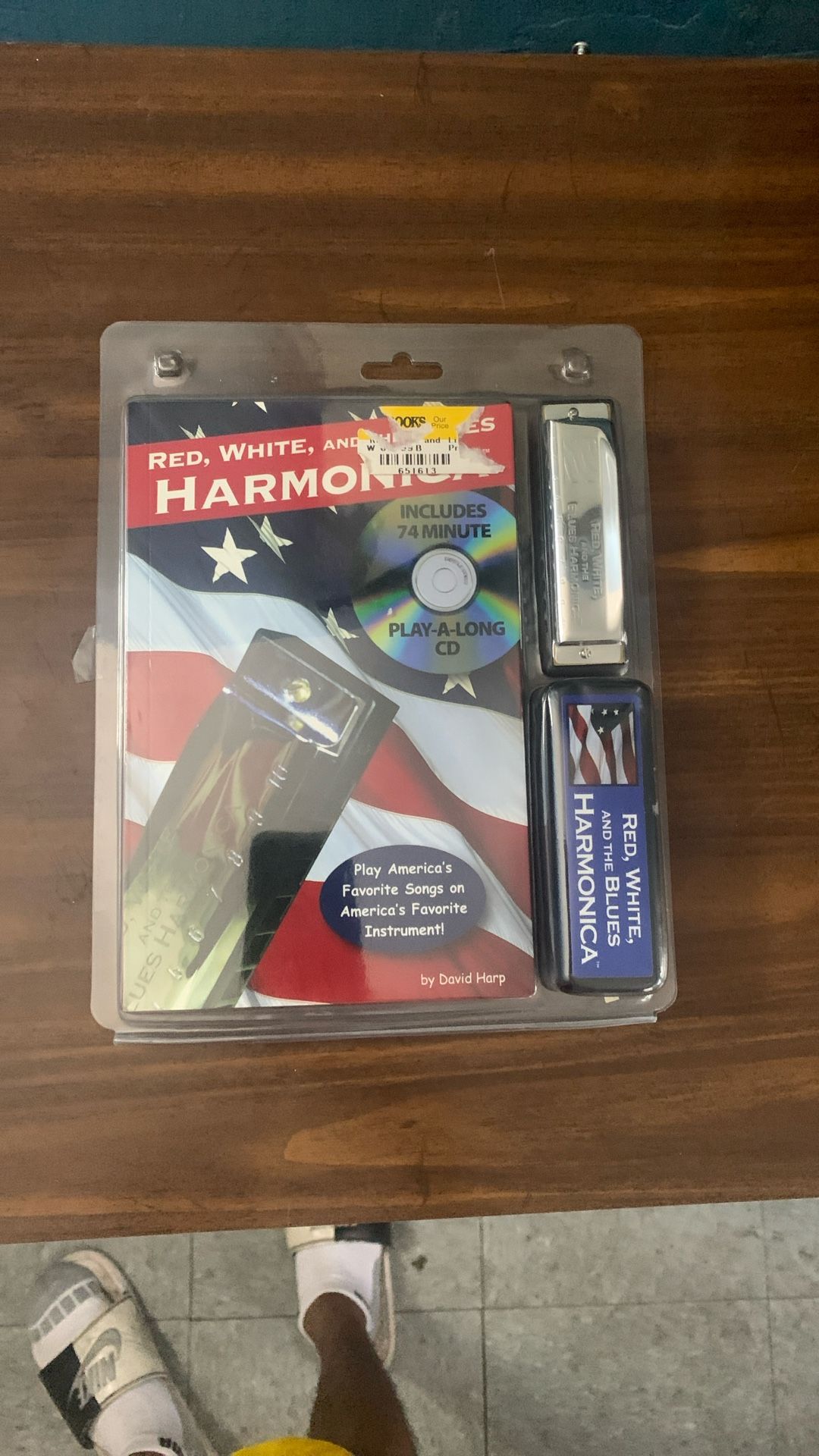 Red White And The Blues Harmonica