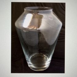 Elements Ming Vase Clear Glass Vase