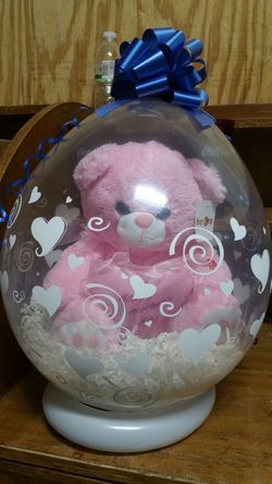 Mother's day gift in a balloon