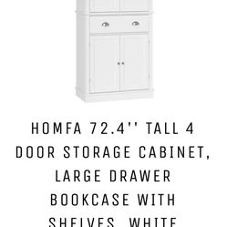 Storage Cabinet With Doors And Shelves