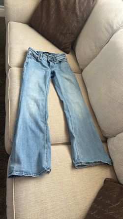 Light Wash Flare Jeans