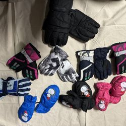 Snow Gloves For Kids And Toddlers 