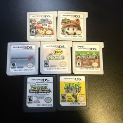 3DS And DS Game Lot