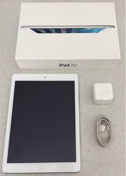 Apple iPad Air with Charger, Case, and Screen Protector