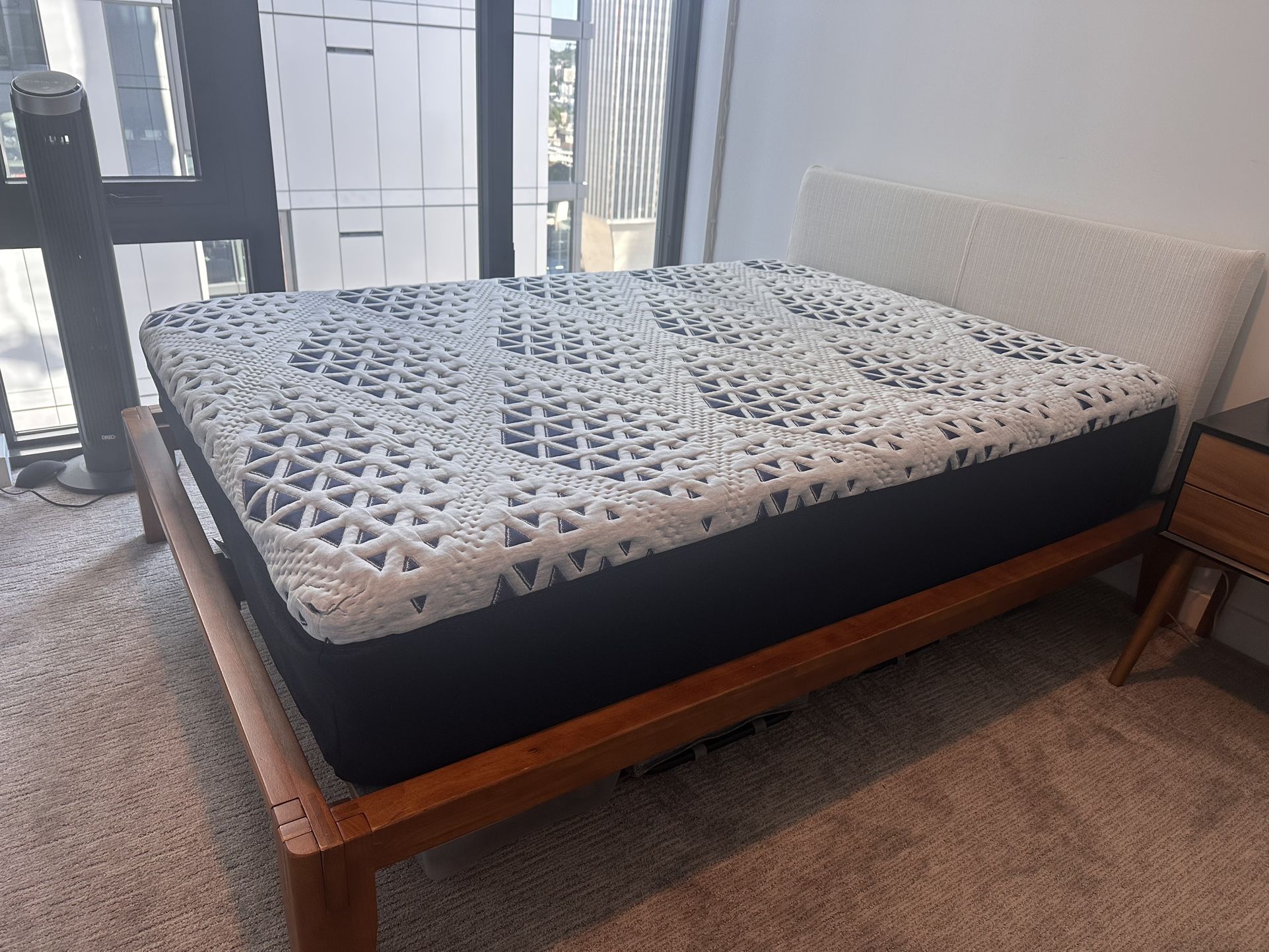 Thuma Bed Frame And Mattress. - Full Size