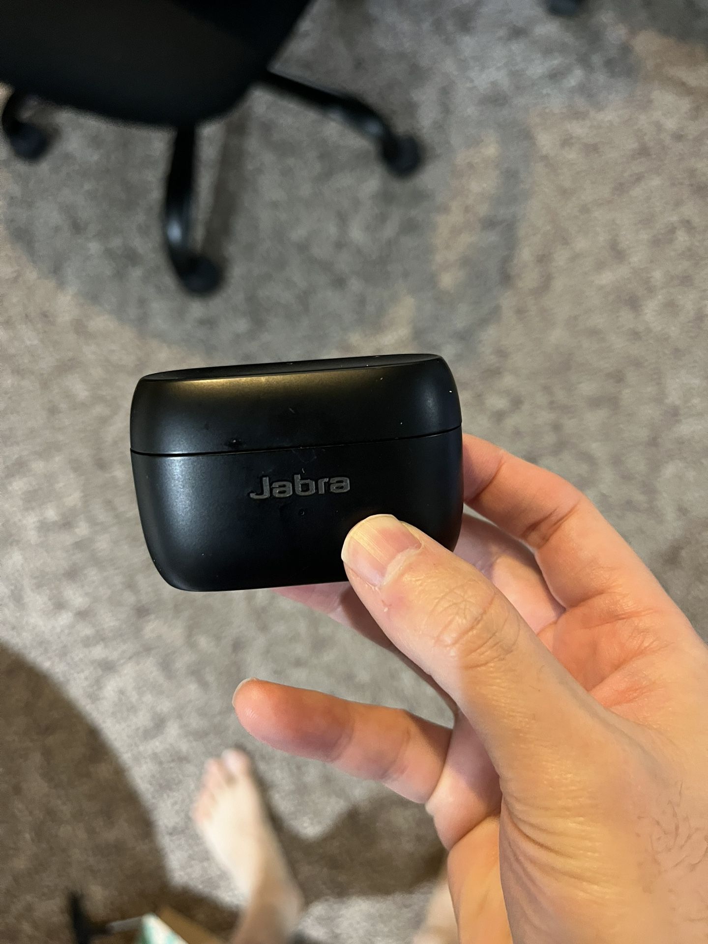 jabra elite 75t wireless ear buds (used)
