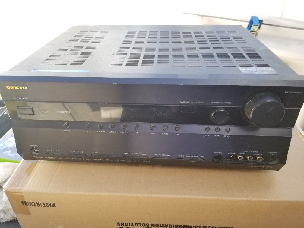 Onkio receiver av TX-sr605 100% working