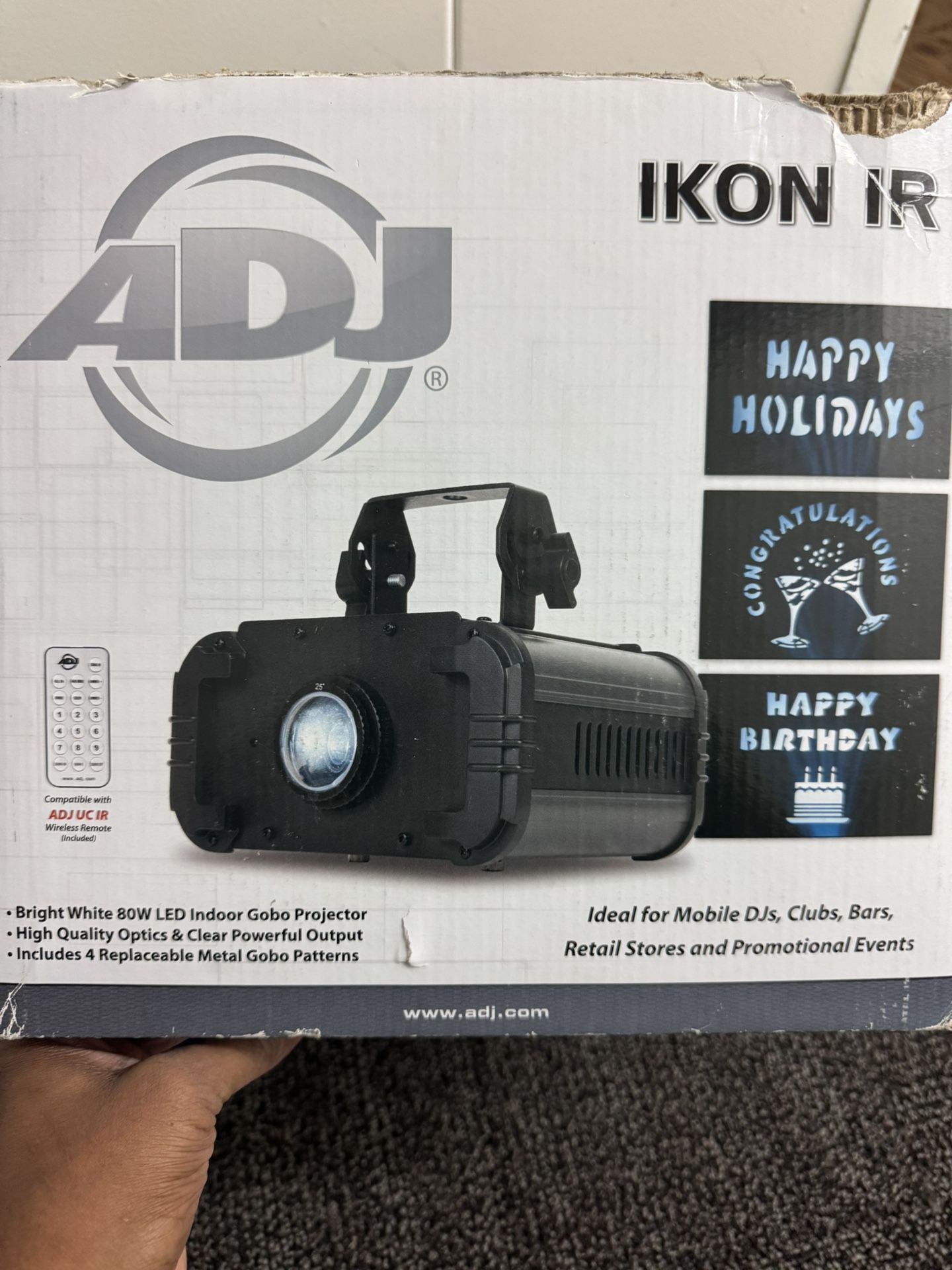 ADJ IKON-IR GOBO PROJECTOR 