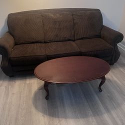Couch And Coffee Table. 