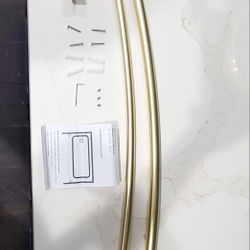 Gold Shower Curved Rod