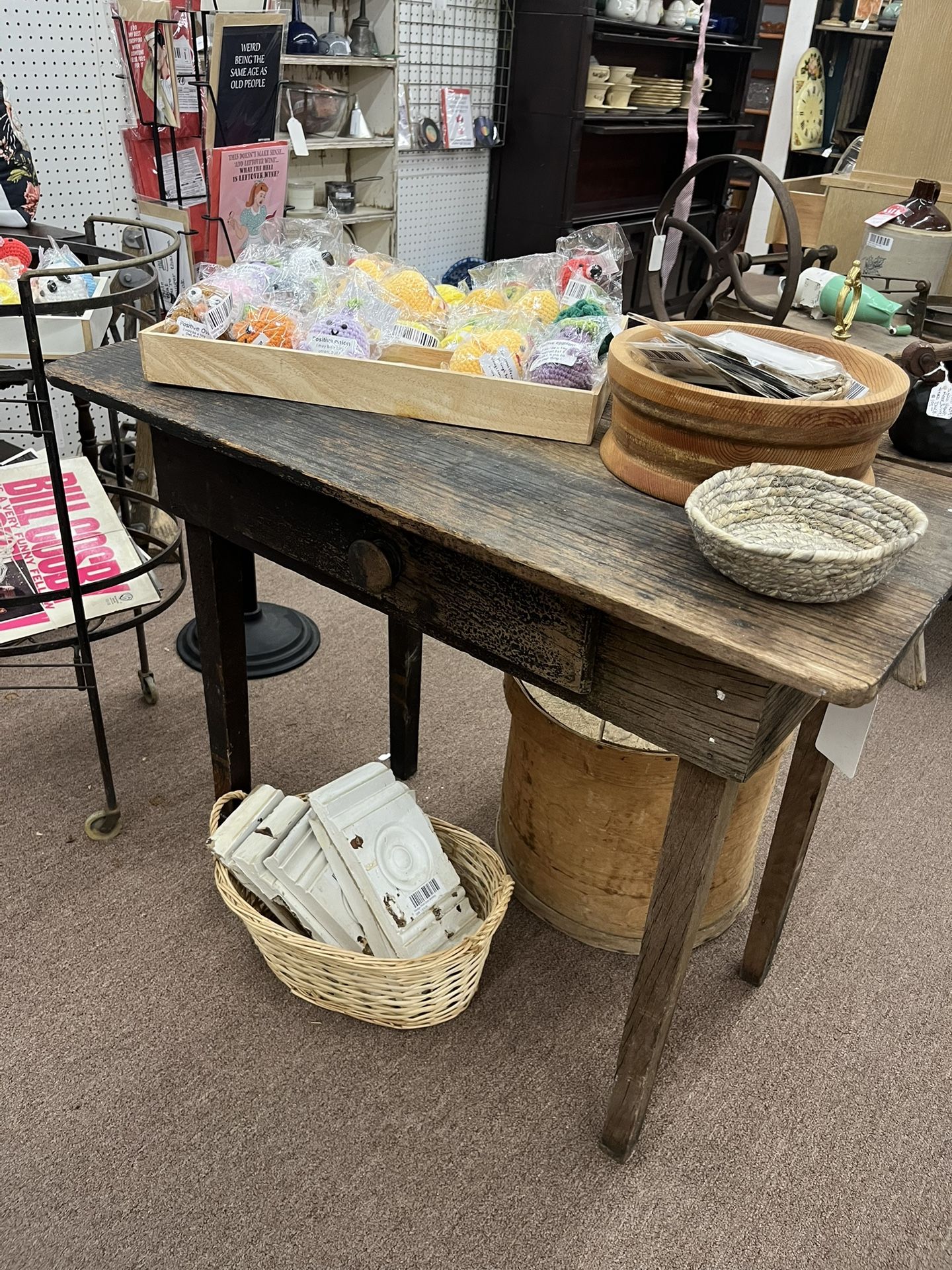 Antique Primitive Table (30%discount plus tax)