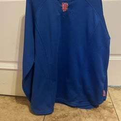 Vintage Majestic San Francisco Giants blue Therma Base pullover size L