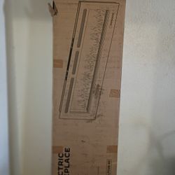 Brand New Never Been Opened 60 Inch Wall Mount Fire Place 