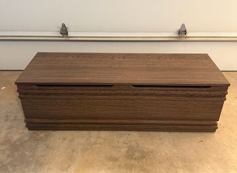 IKEA Brown Mathopen Storage Bench Cedar Chest