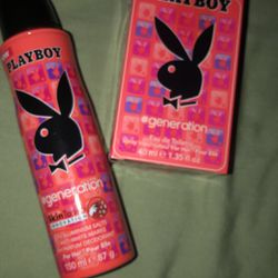 Ask Play boy Perfume And Deodorant 