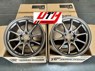 Rays CE28N-Plus MZ GunBronze Wheel Rim 18" 18x9.5 +38 5x114 for Tesla Model 3 Y