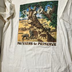 Safari single stitch XL shirt