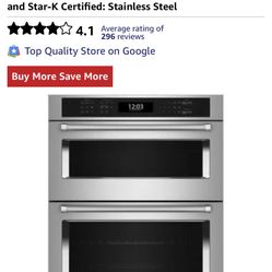 Oven/ Microwave 30 Inch Built In 