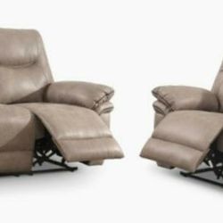 Reclining Sofa and Love Seat Set - New in Boxes