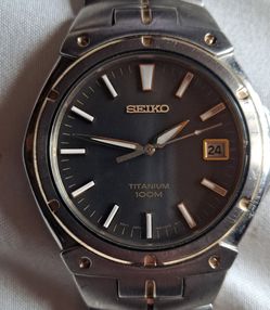 Seiko Titanium 100M Watch