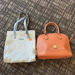 Dooney And Burke Bundle Two Purses 