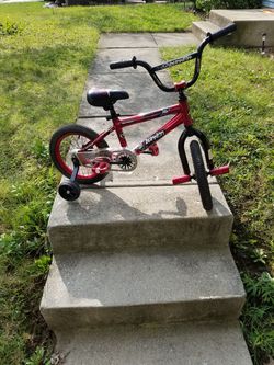 Toddler bmx bike with pegs