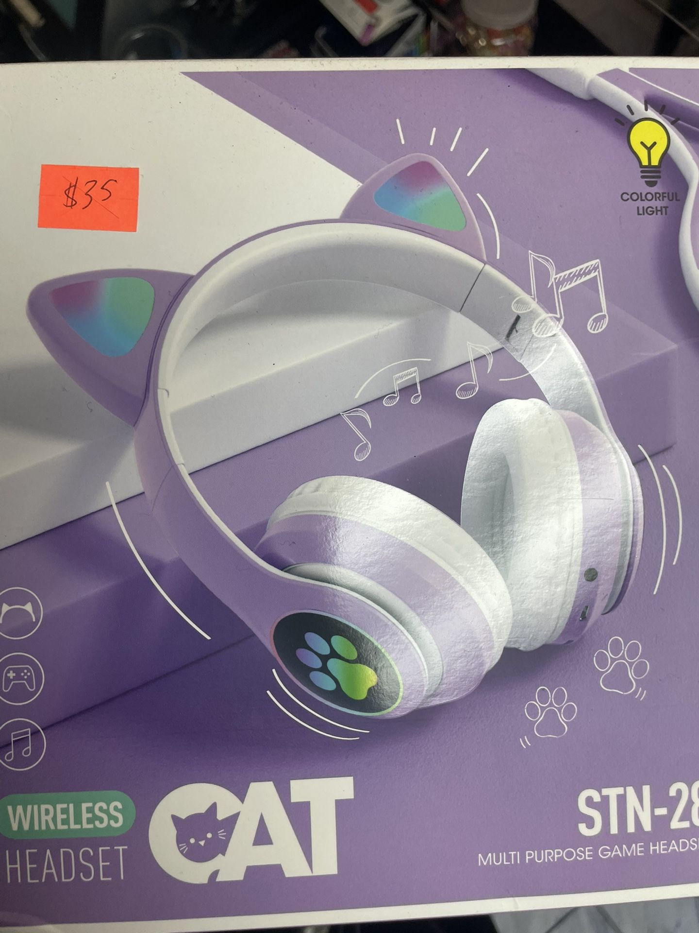 Cat Wireless Headset