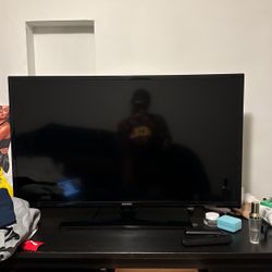 Flat screen Samsung tv with fire stick 