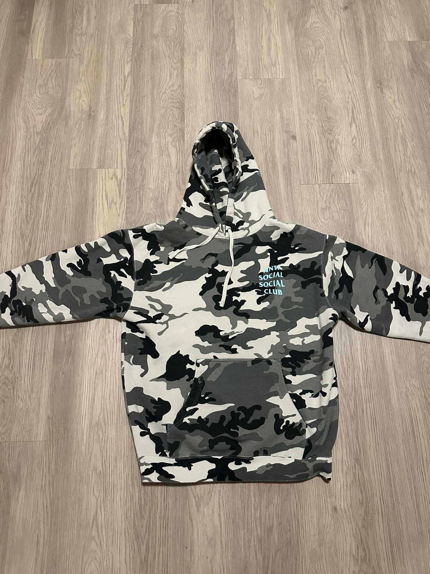 ASSC snow camo hoodie (Blue)