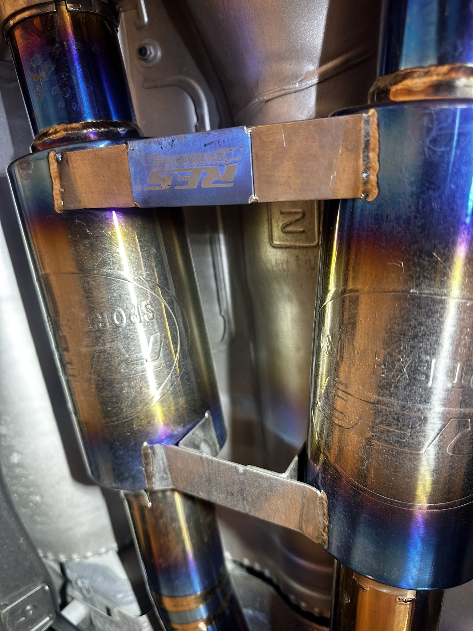 Lexus Titanium Midpipe