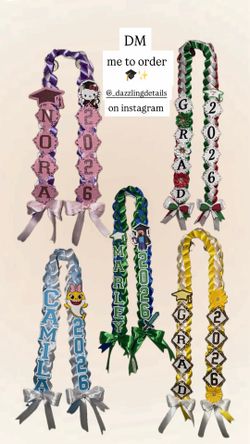 Graduation leis