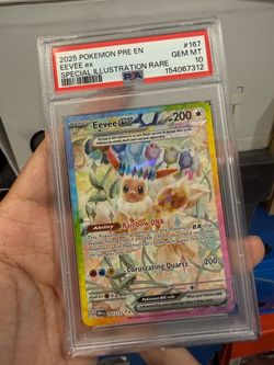 PSA 10 Eevee Ex SIR Prismatic Evolution