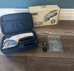 TINKR Cordless Rechargeable Electric Scissors – Tested & Working – $15