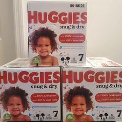 Huggies Diapers Size 7