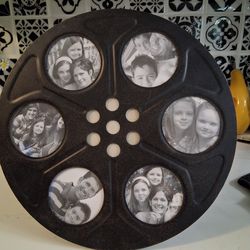 Movie reel room picture frame home decor
